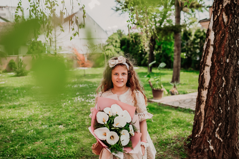 Marijina sestra na krštenju